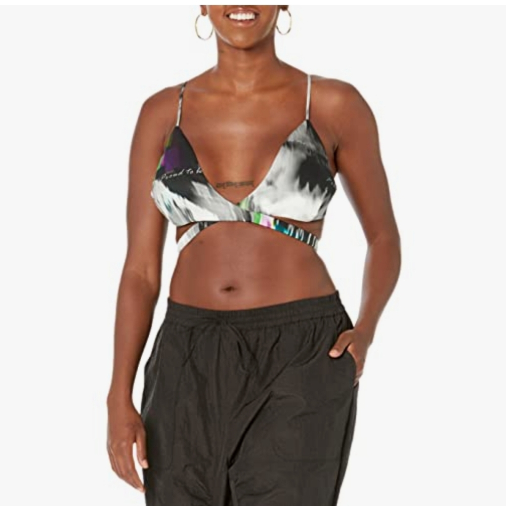 🔥I Am Muse The Drop Women's Graphic Print Bralette Staples ~ SZ S